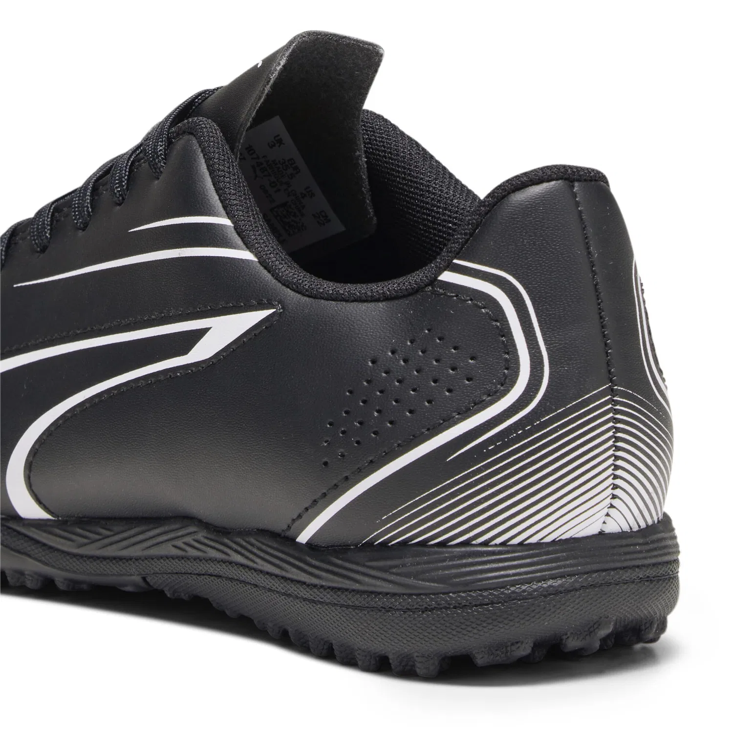 Детские футбольные бутсы для мальчиков Vitoria Tt Jr PUMA PUMA Black PUMA White — фото 3
