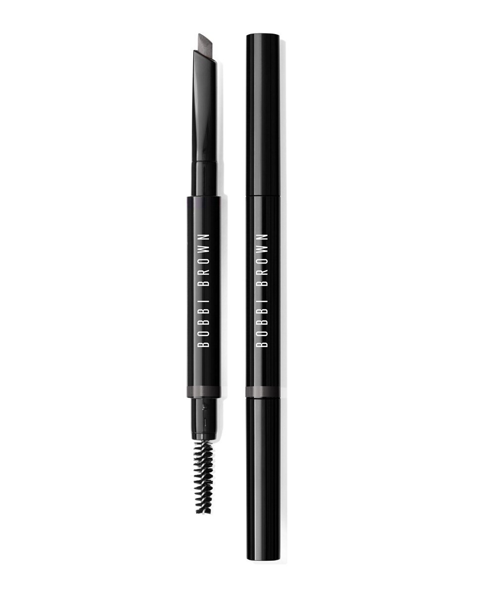 

Карандаш для бровей + щеточка Bobbi Brown Long-Wear, soft black