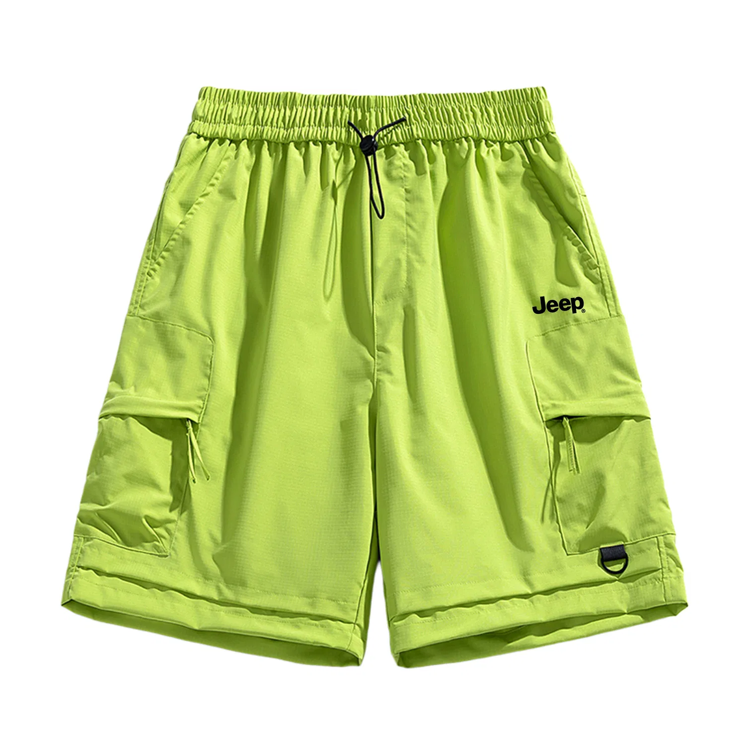Детские шорты свободного кроя с широкими штанинами Jeep, Light Grass Green