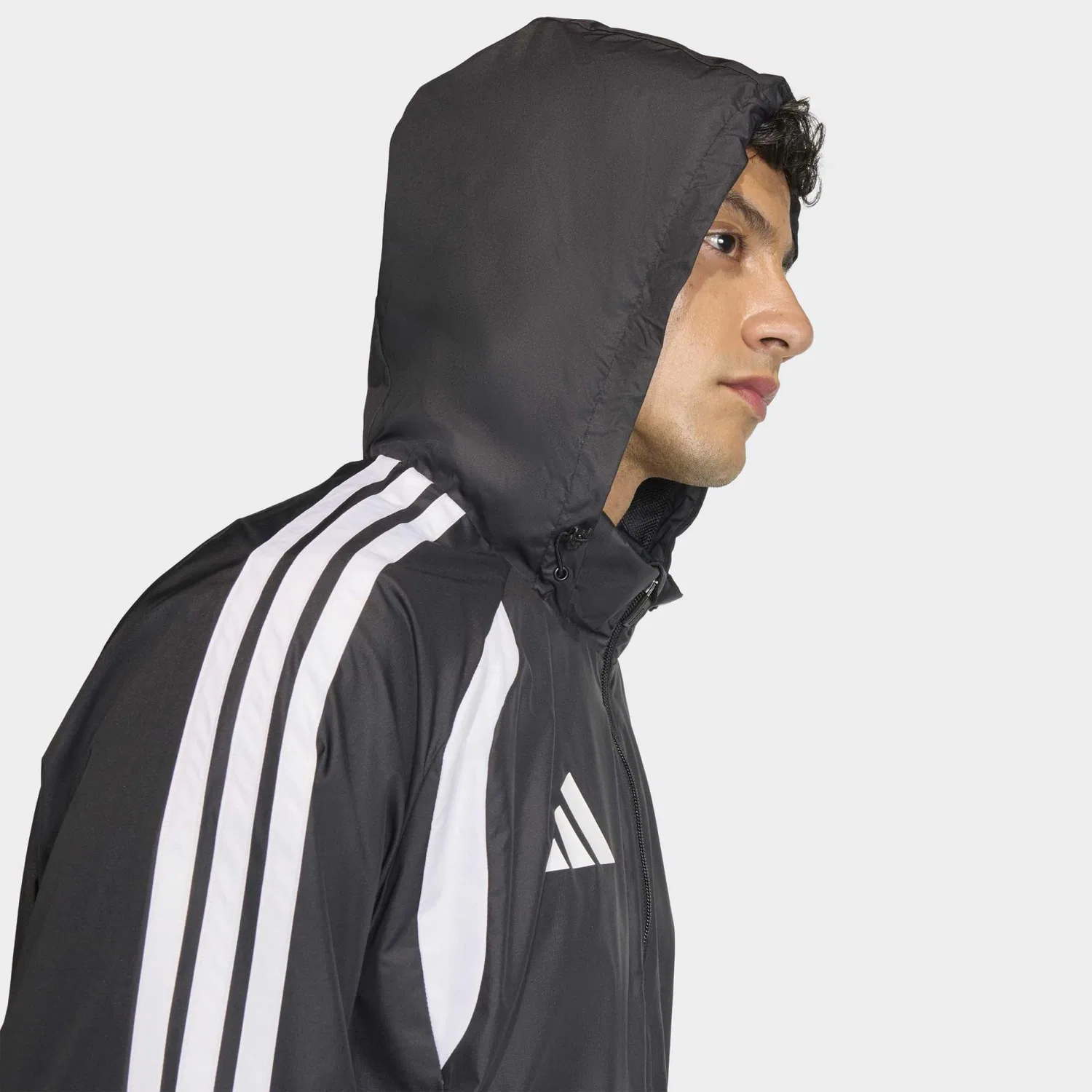 Мужская ветровка Tiro 26 League adidas, Black/White — фото 3