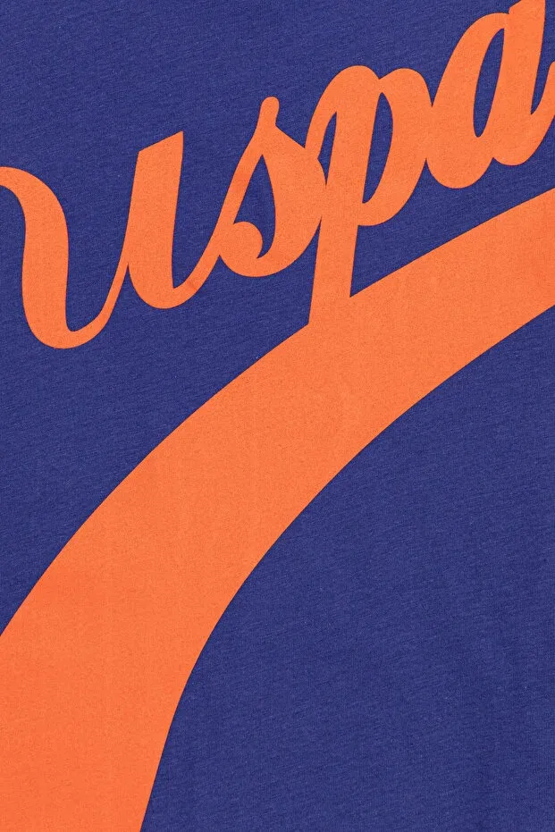 Детская футболка с длинным рукавом U.S. Polo Assn., Blue — фото 3