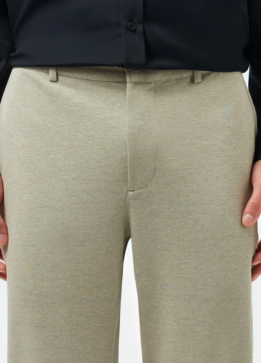 Брюки Regular Fit Lacoste, beige — фото 4