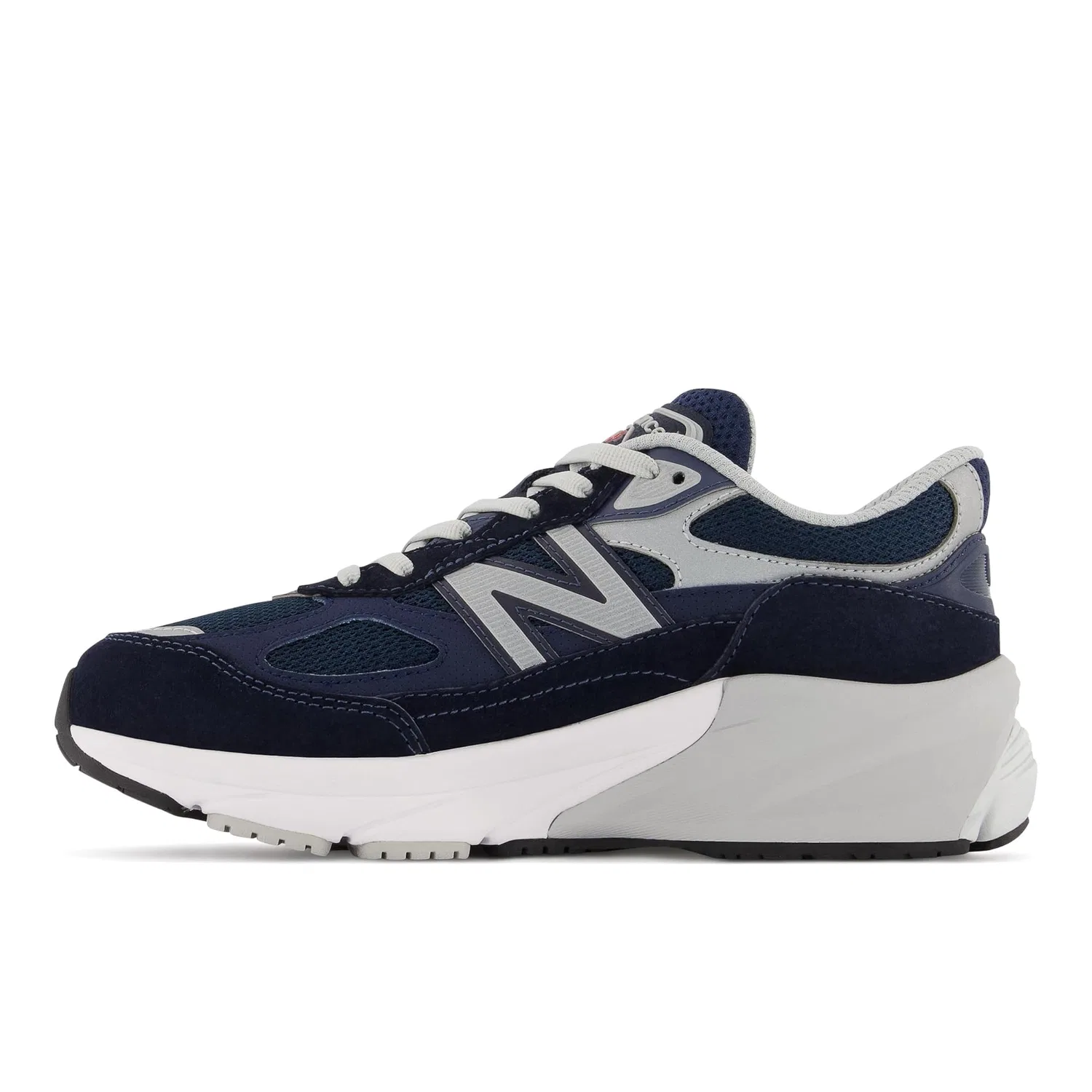 Детские кроссовки для мальчиков с закрытой шнуровкой 990 New Balance, Blu — фото 4