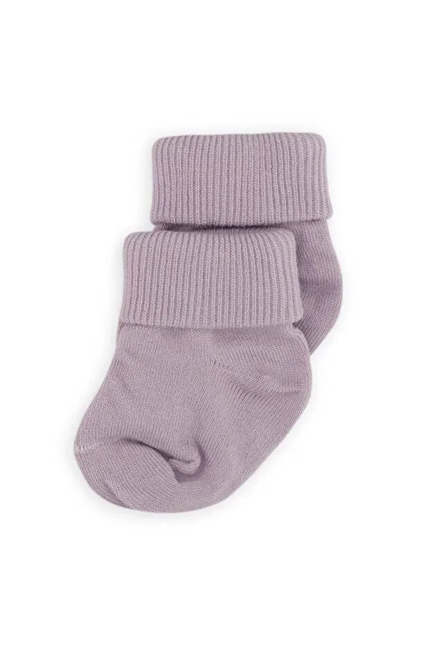Детский комплект носков из бамбука Unisex Novibaby, Purple — фото 2