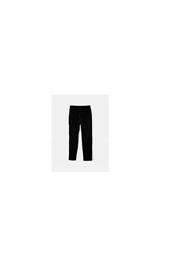 Детские спортивные штаны для девочек из вельвета Guess, Jblk