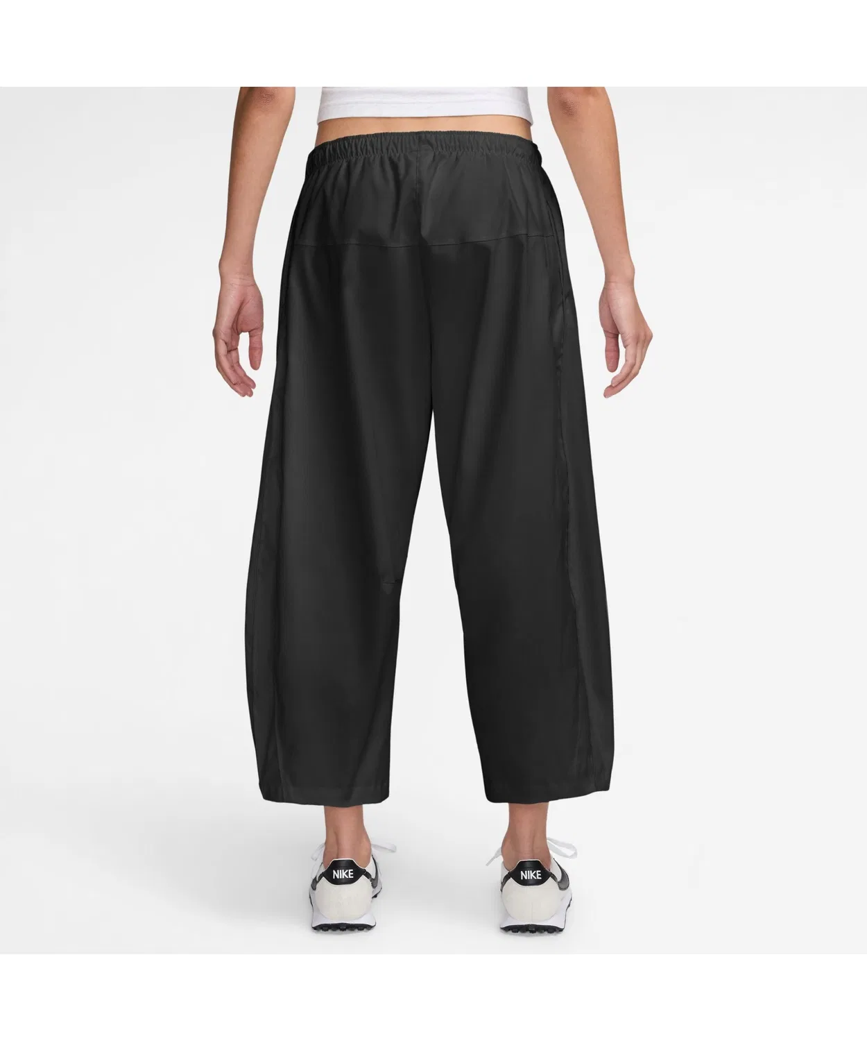 Женские спортивные штаны NIKE WS Essntl Barrel, Бежевый — фото 2