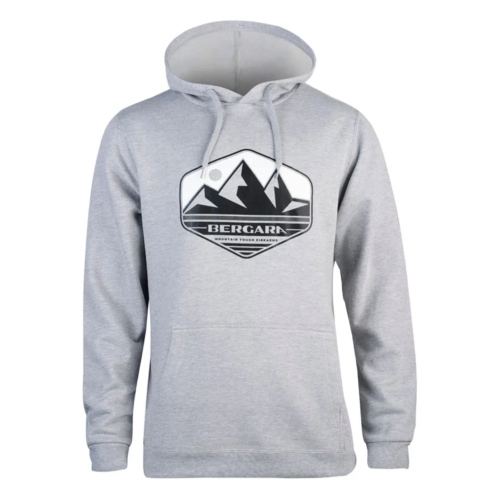 

Худи Bergara Mountain Badge, серый
