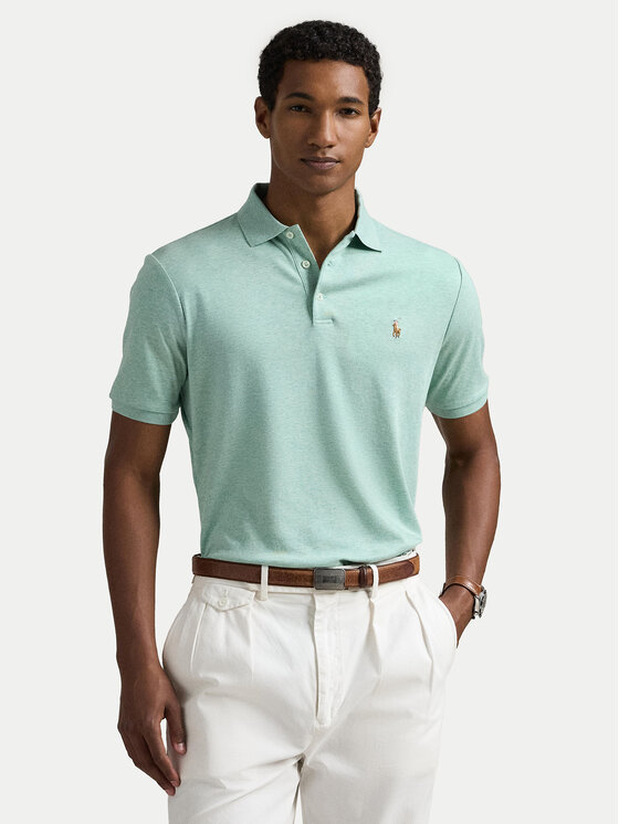 

Рубашка-Поло с завышенной талией 710704319166 Polo Ralph Lauren, зеленый
