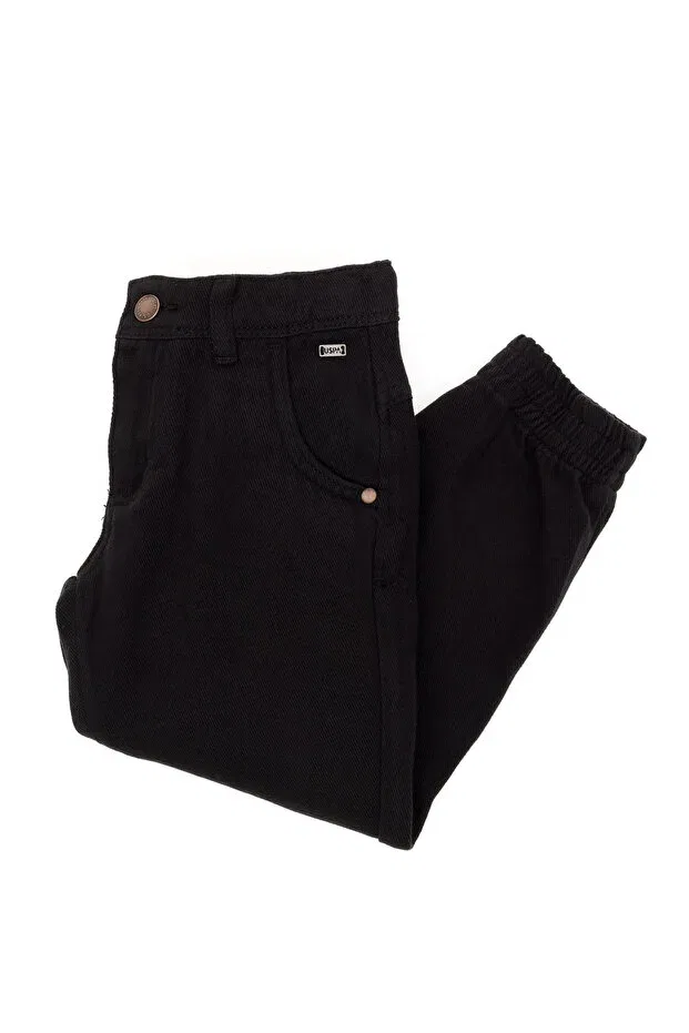 Детские брюки для мальчиков зауженные U.S. Polo Assn., Black — фото 3