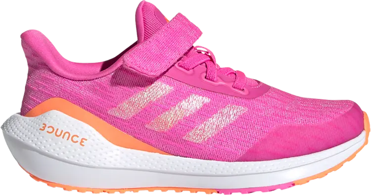 

Кроссовки Adidas EQ21 Run Velcro J 'Screaming Pink', розовый