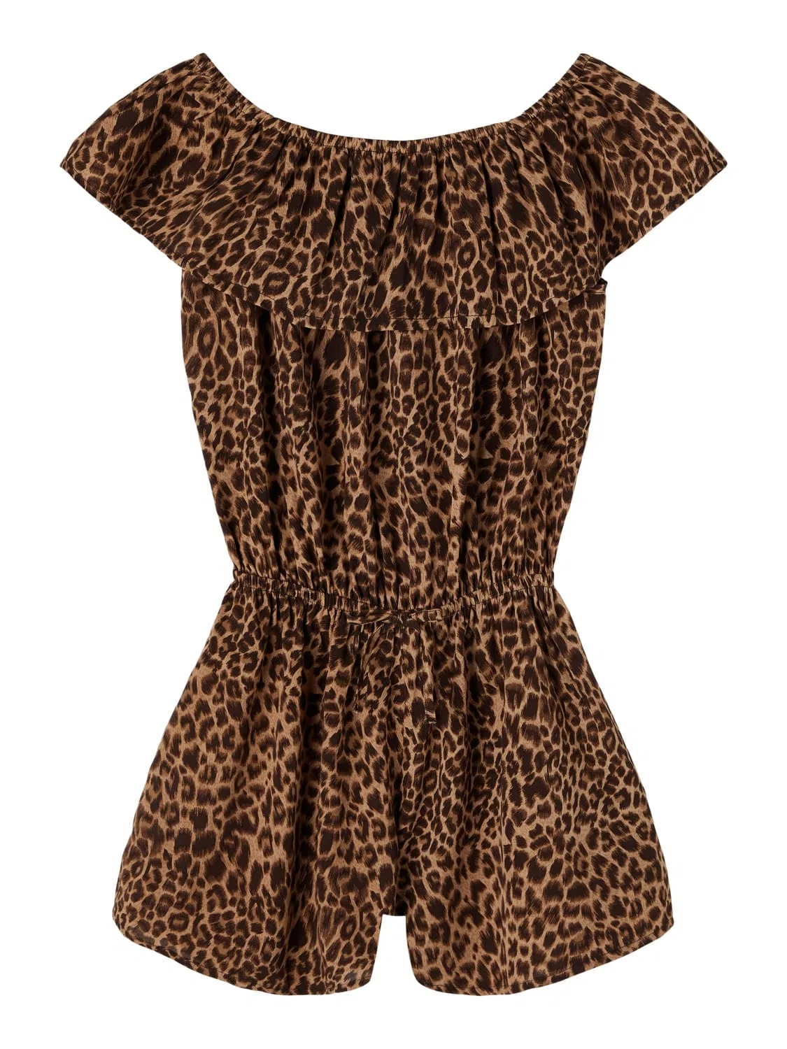 Комбинезон с принтом лео Sommer Jumpsuit Name It, черный