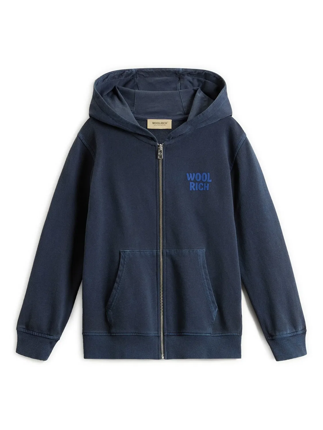 Толстовка на молнии Woolrich, голубой