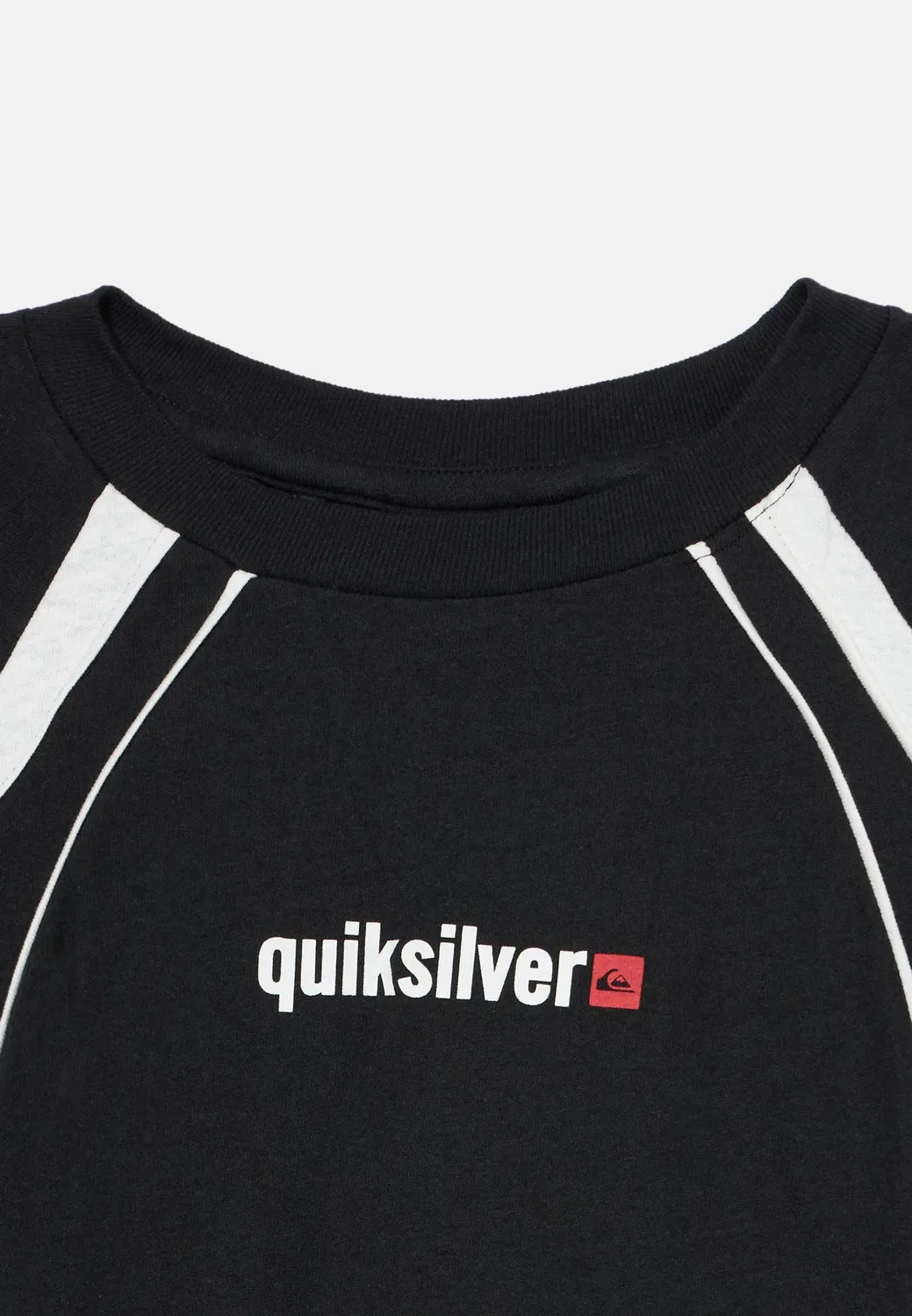 Футболка с принтом Lazer Quiksilver, Black — фото 4