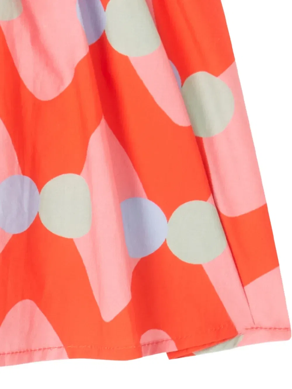 Комплект из трусов-панталон и платья с геометрическим принтом Stella McCartney Kids, оранжевый — фото 3