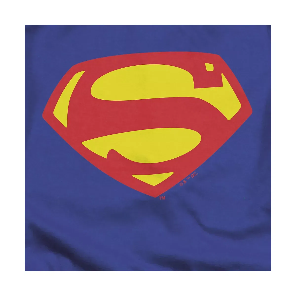 Детское боди с коротким рукавом Superman Logo Superman Shield 1952 Wide Infant Bodysuit, Royal — фото 2