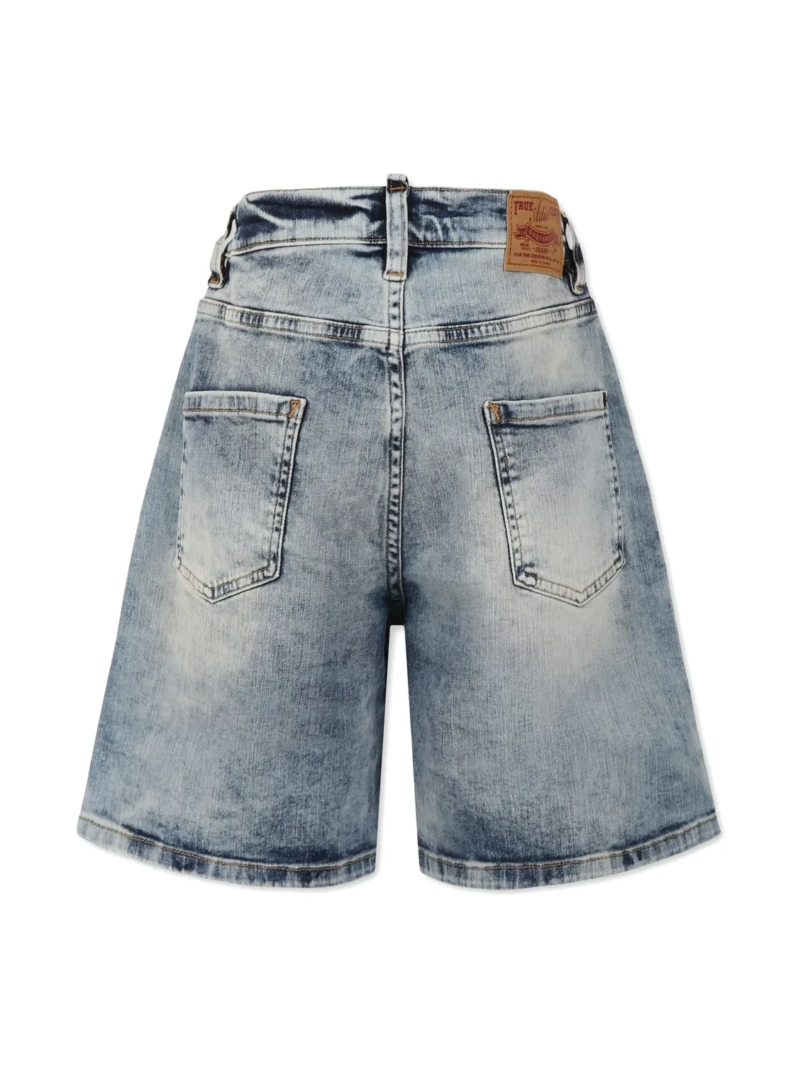 Шорты из денима DSQUARED2, синий — фото 3