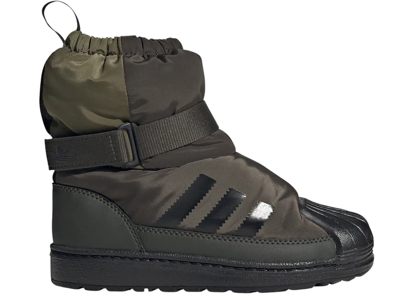 Детские ботинки зимние Superstar 360 Winterized Boot Adidas, Shadow Olive/Core Black/Focus Olive
