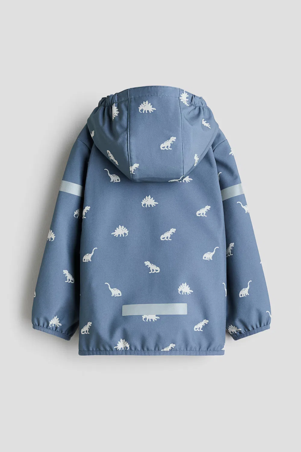 Водостойкая куртка из софтшелла H&M, Mattblau/Dinosaurier — фото 2