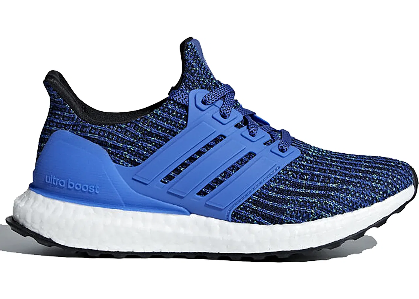 Детские кроссовки для мальчиков с технологией Boost Adidas Ultra Boost 4.0, Hi-Res Blue/Hi-Res Blue/Cloud White