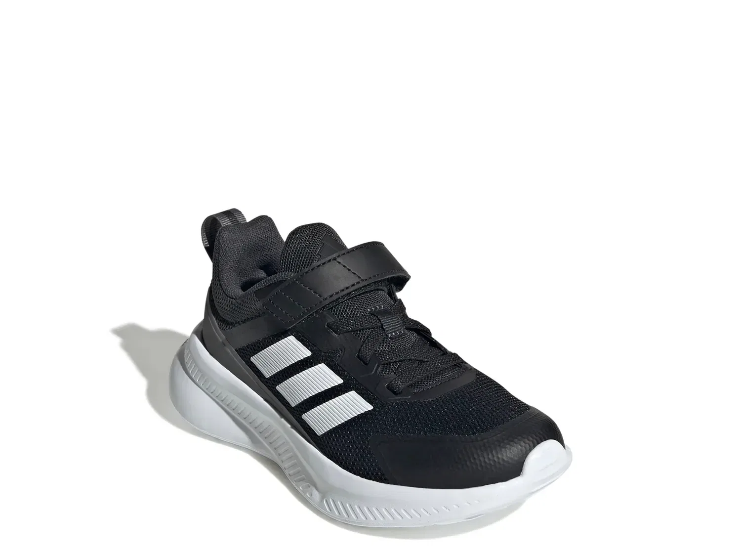 Кроссовки Fortarun 4.0 Kids, adidas, черно-белые