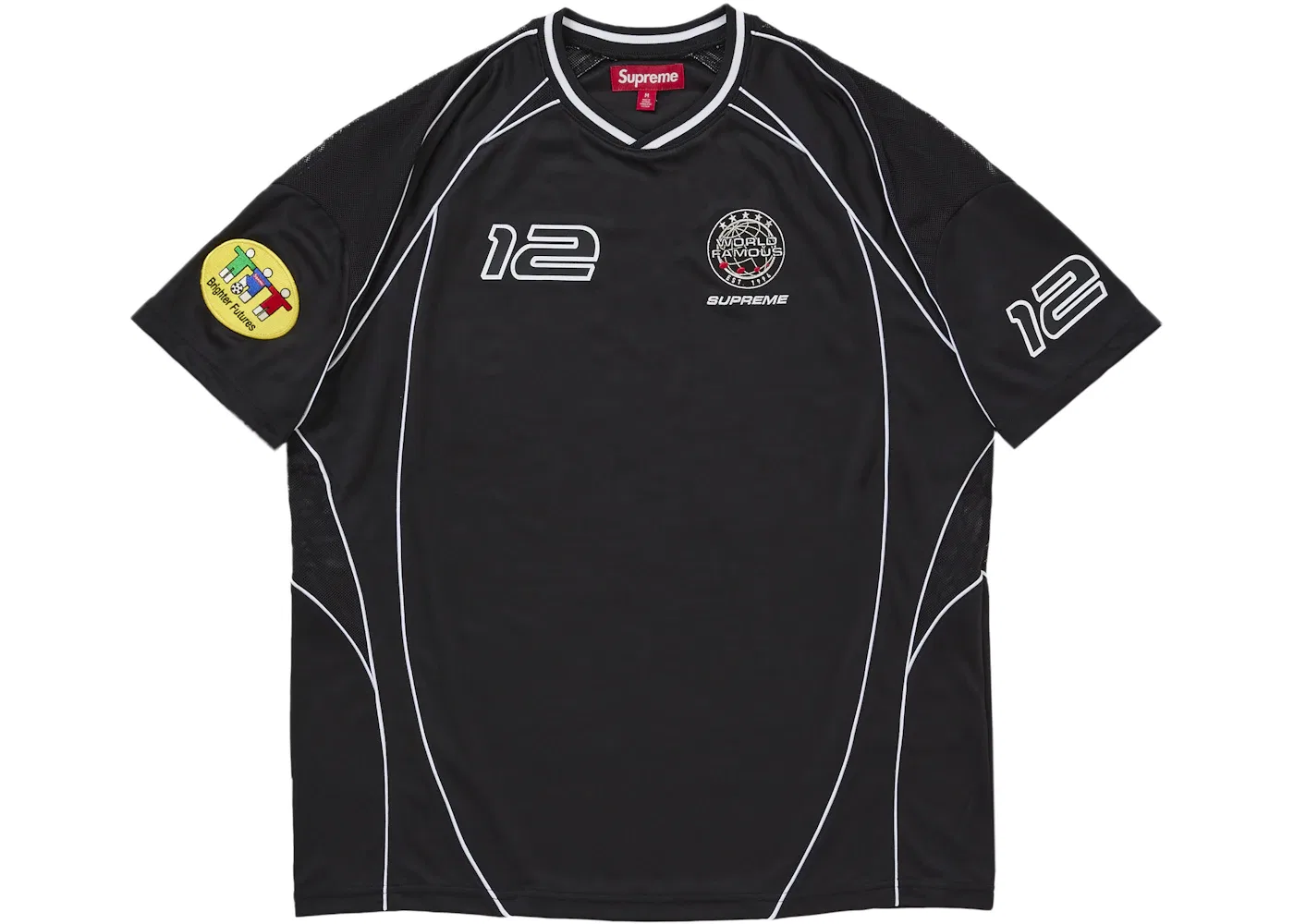 Мужская футболка с принтом Jersey Supreme, Black