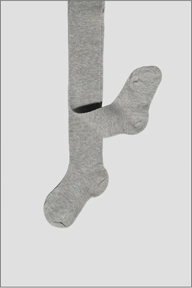 Детские колготки для девочек хлопковые 3 шт Defne Baby, Gray — фото 3