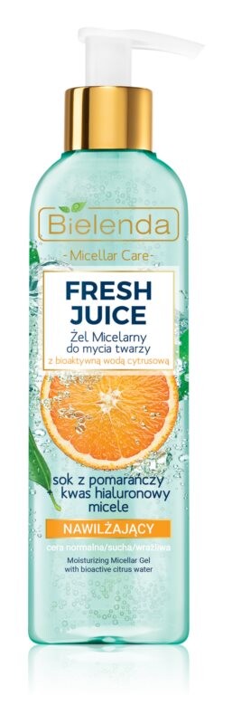 

Очищающий мицеллярный гель с увлажняющим эффектом Bielenda Fresh Juice Orange