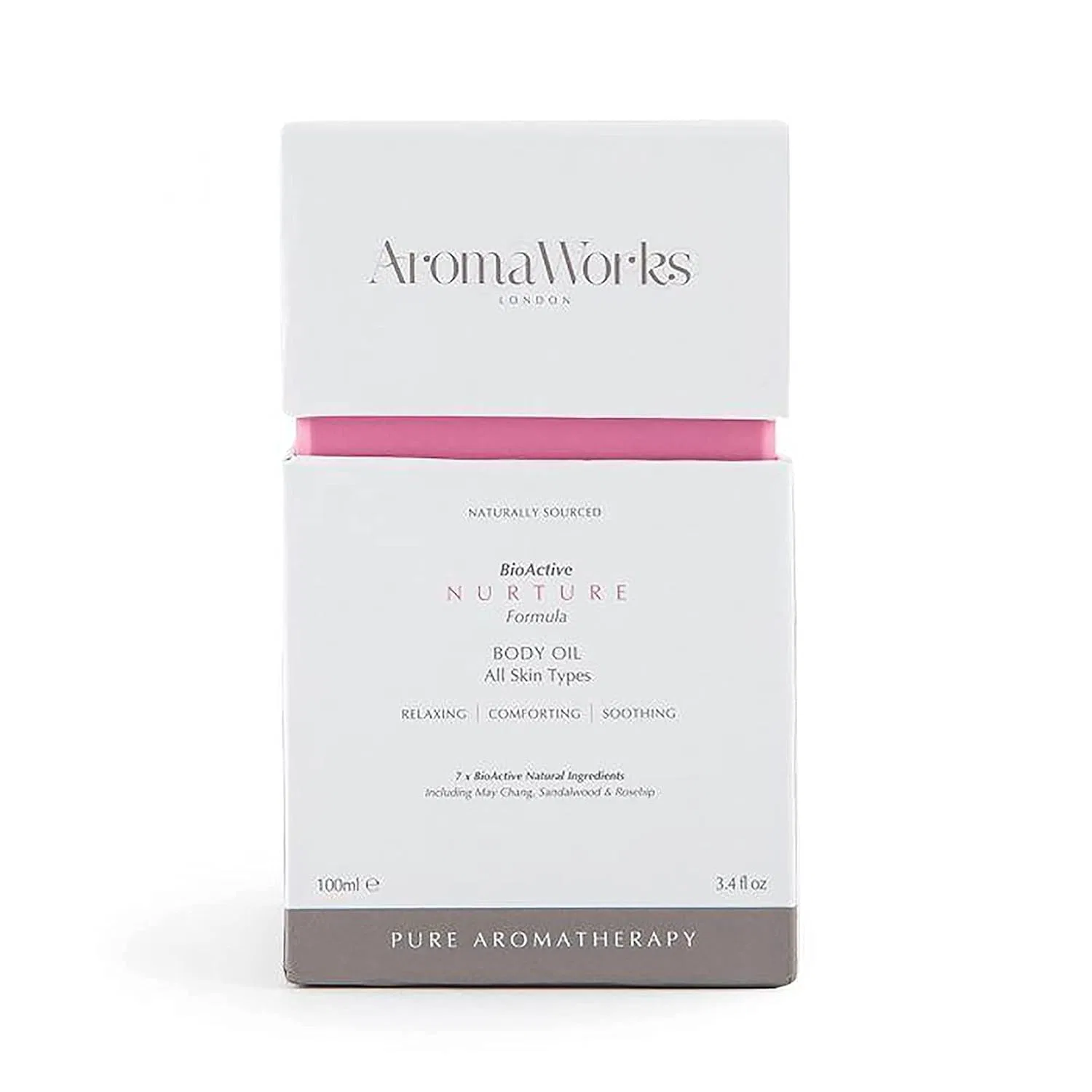 Масло для тела Nurture, AromaWorks London, 100 мл, Sweet — фото 3