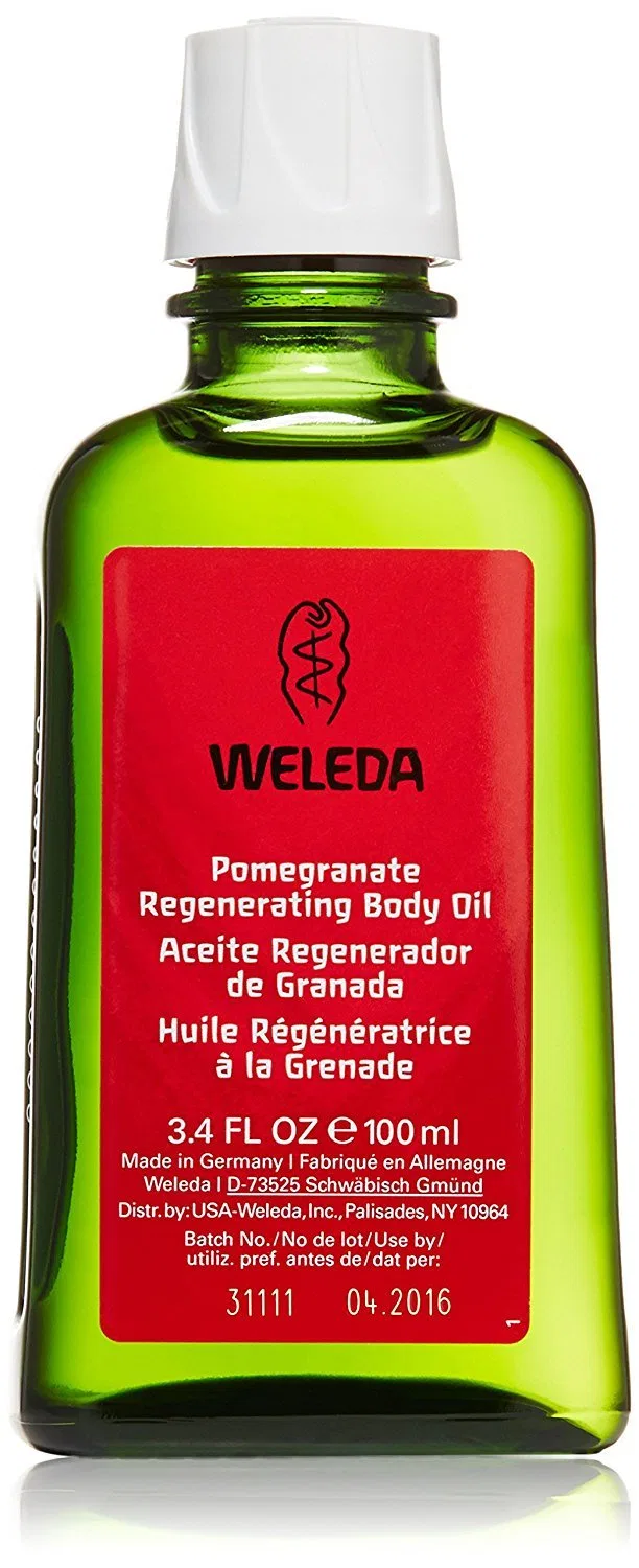 Масло для тела Помадное Регенерирующее Weleda, набор 4 шт, 100 мл, Pomegranate