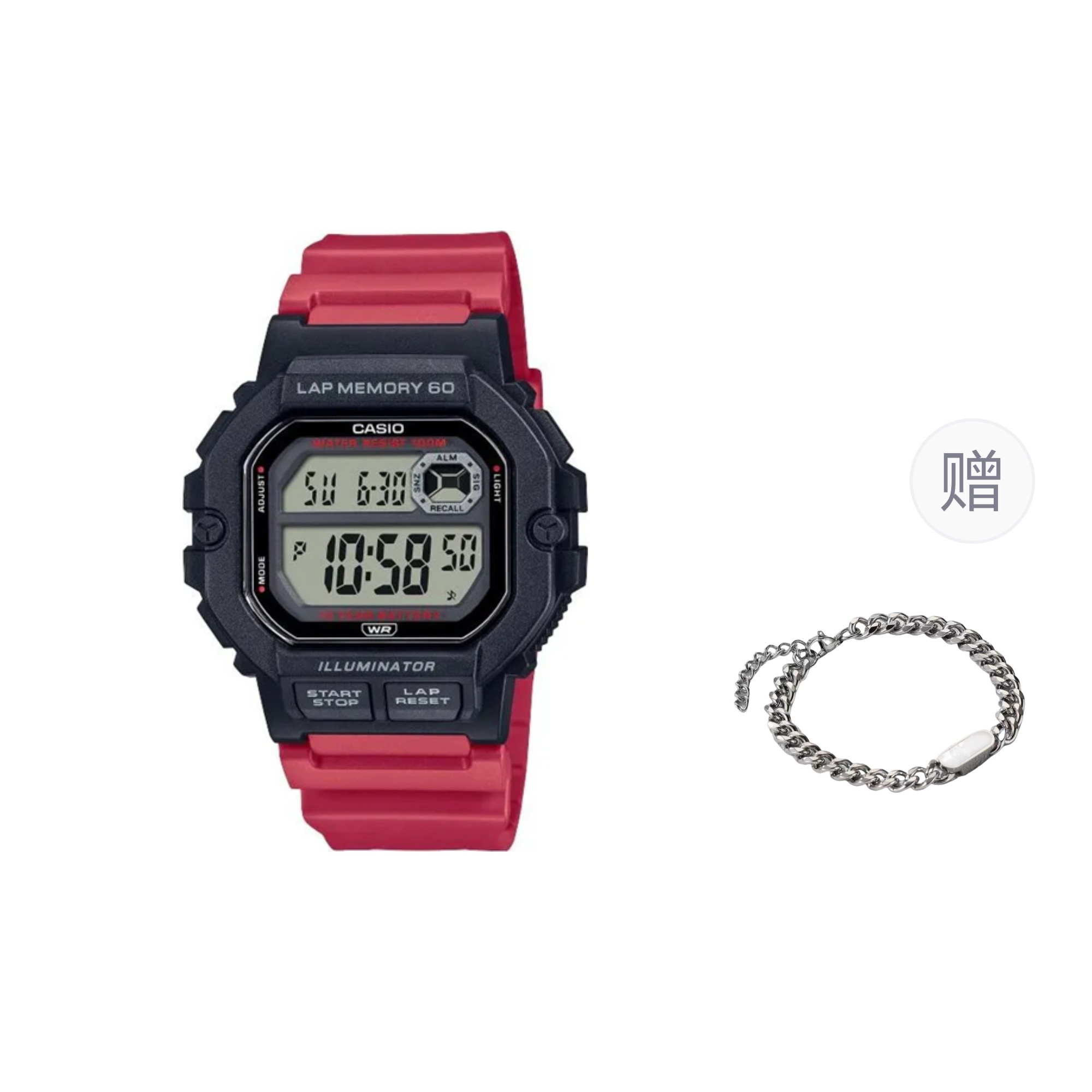 

CASIO Часы Men Gray Watch, Black