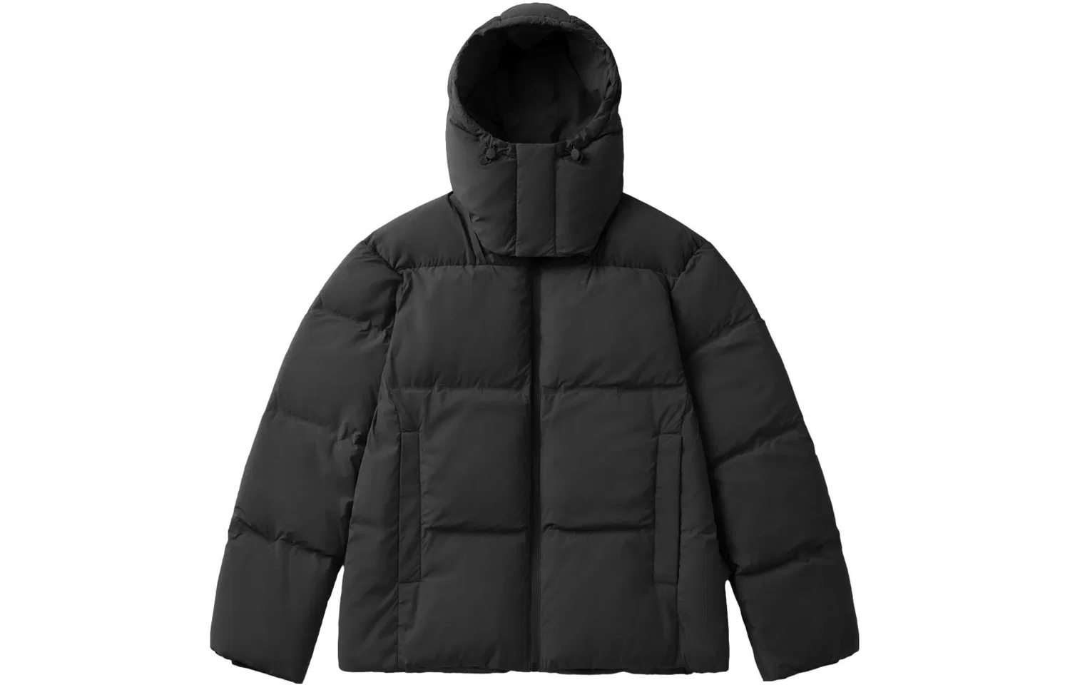 Детский пуховик с капюшоном BANANA IN, Black