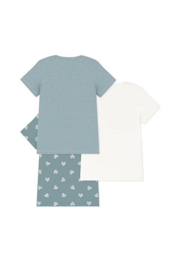 Комплект из 3 маек Petit Bateau, мультиколор — фото 2
