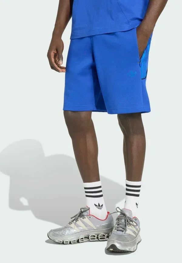 Шорты с вырезом Spacer Teamgeist 26 - спортивные штаны Adidas Originals, синий