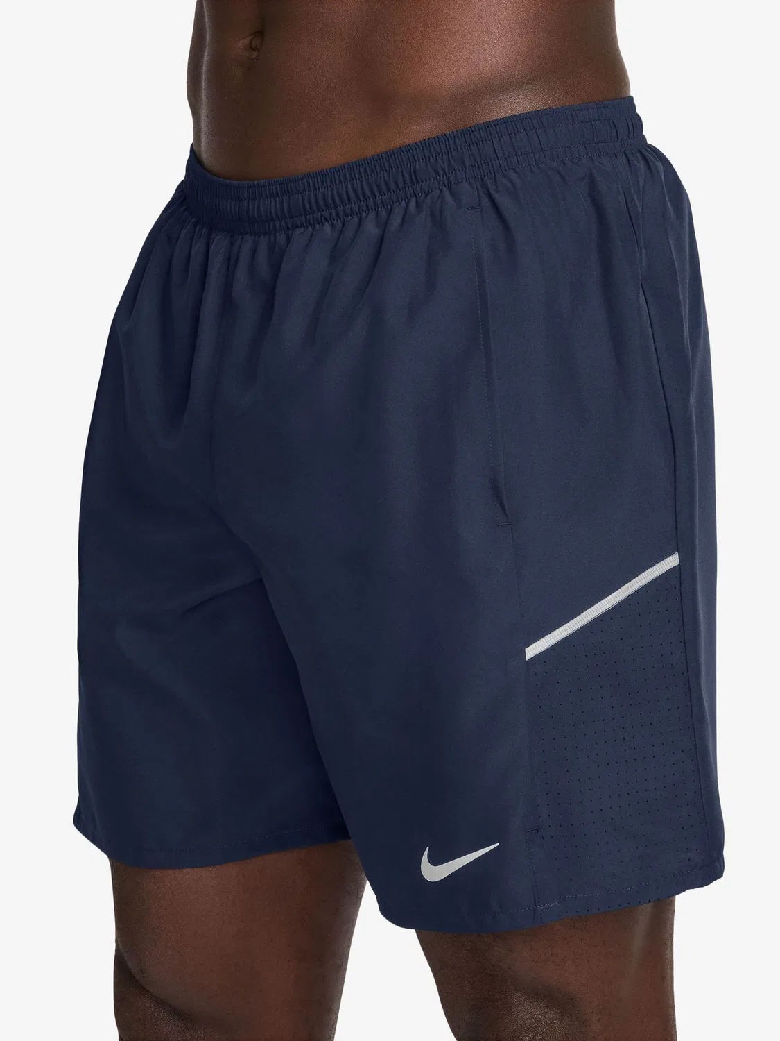 Шорты беговые Nike Miler Dri-FIT 7 дюймов 2-в-1, Midnight Navy — фото 2