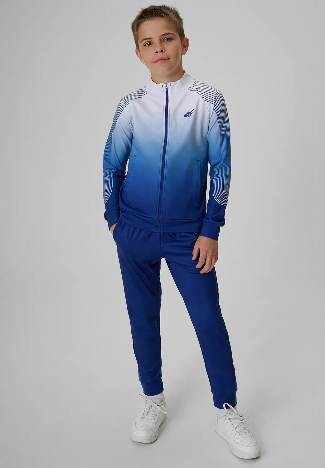 Spodnie sportowe chłopięce - спортивные штаны 4F, Dark Blue
