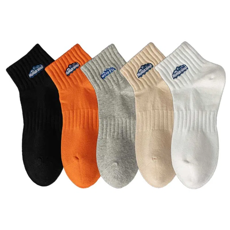 Детские носки с длинным голенищем White 5 Pack MIIOW — фото 3