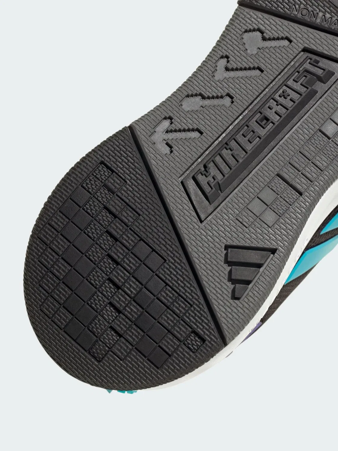 Кроссовки Minecraft Pro adidas, черный — фото 4