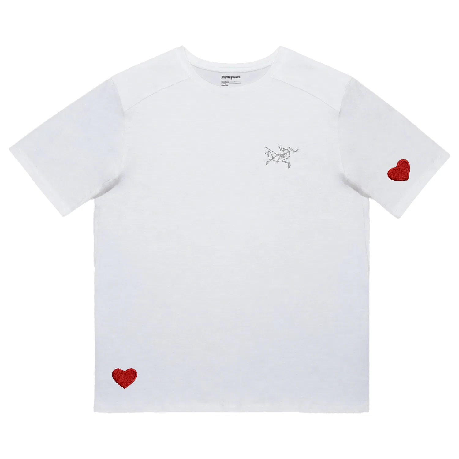Футболка с круглым вырезом Kragg Unisex, Arcteryx, Ivory White/White Light