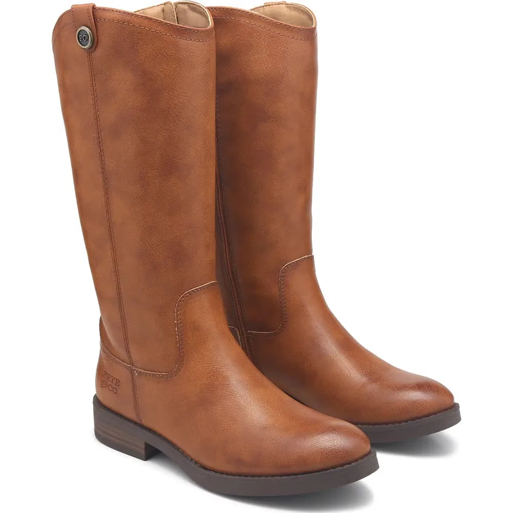 Детские сапоги Kellie до колена Frye And Co., Cognac