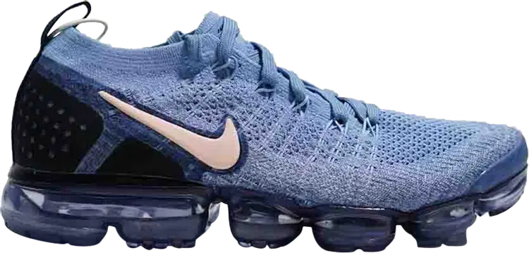 Кроссовки Nike Wmns Air VaporMax 2 Flyknit 'Work Blue', серый