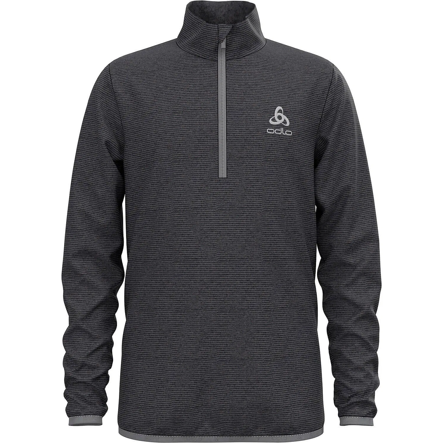 Детский микрофлисовый пуловер Midlayer Roy Odlo, Grau Schwarz