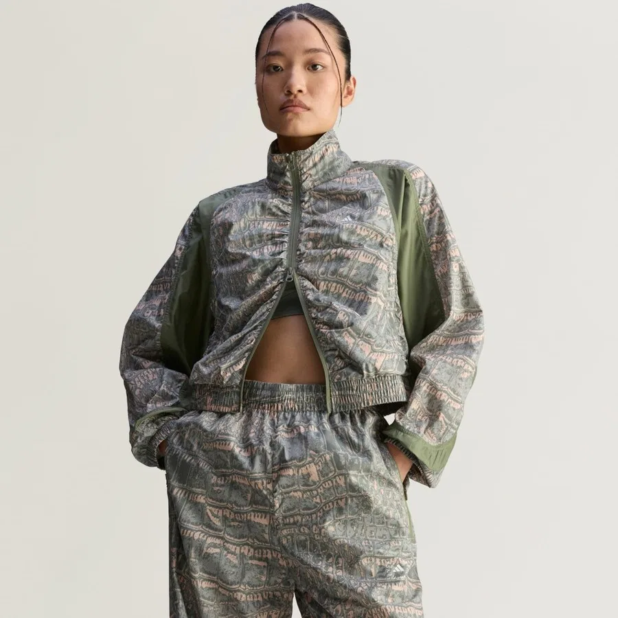 Спортивные брюки с принтом JN2212 Asmc Trackpnt P adidas, Зеленый — фото 3