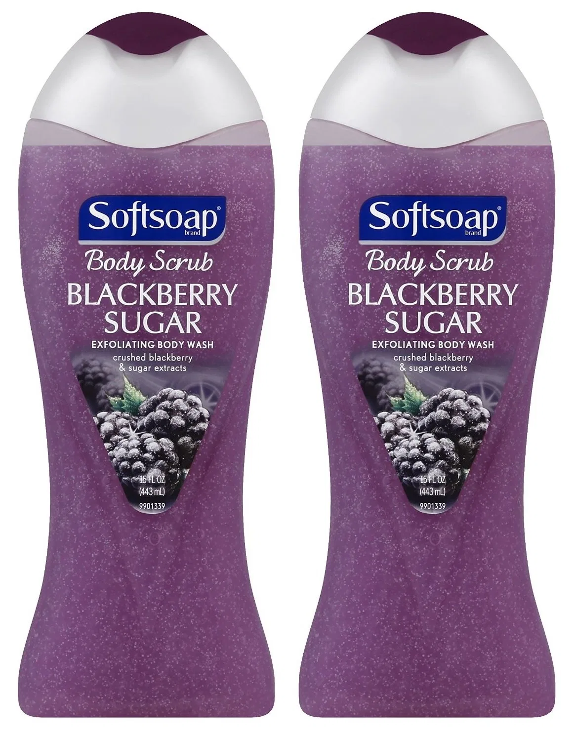 Скраб для тела, отшелушивающий, Softsoap, набор 2 шт., 443 мл, Черная смородина и Сахар