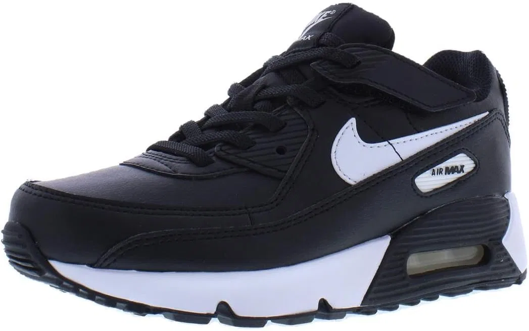 Детские кроссовки для девочек Nike Air Max 90 EasyOn Nike, Black/Black/White