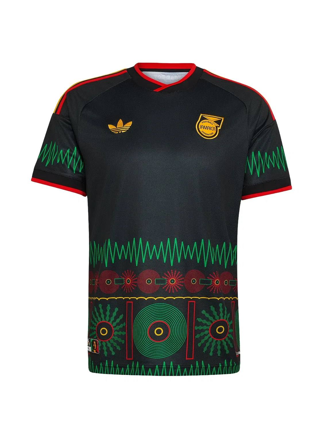 Топ из джерси из коллаборации с Bob Marley Adidas, черный
