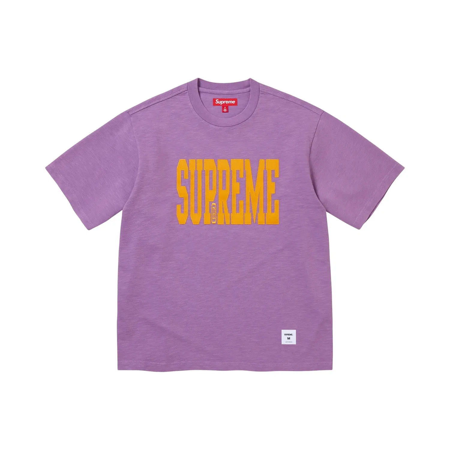 Топ с коротким рукавом Supreme Stretch Appliqué, Dusty Purple