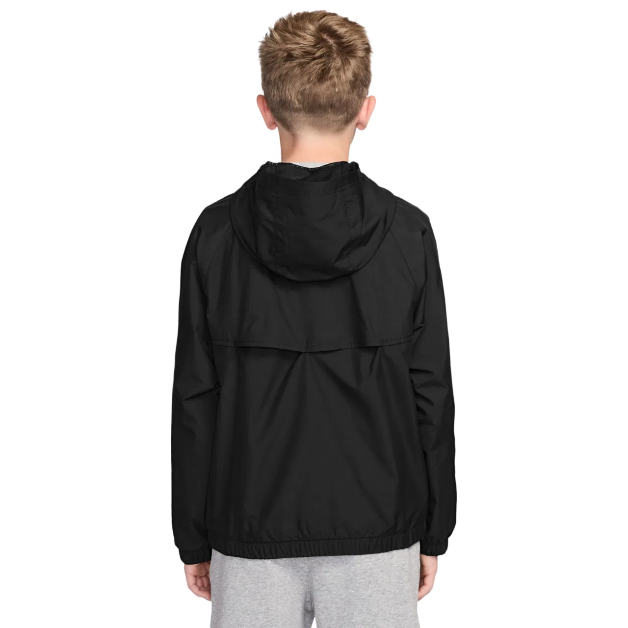 Ветровка для мальчиков Windrunner Nike, черный/белый — фото 2