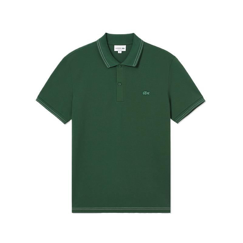 Мужская поло LACOSTE, Milk Coffee — фото 2