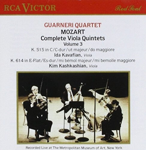 

CD диск Mozart / Kavafian / Guarneri String Quartet: Complete String Quintet