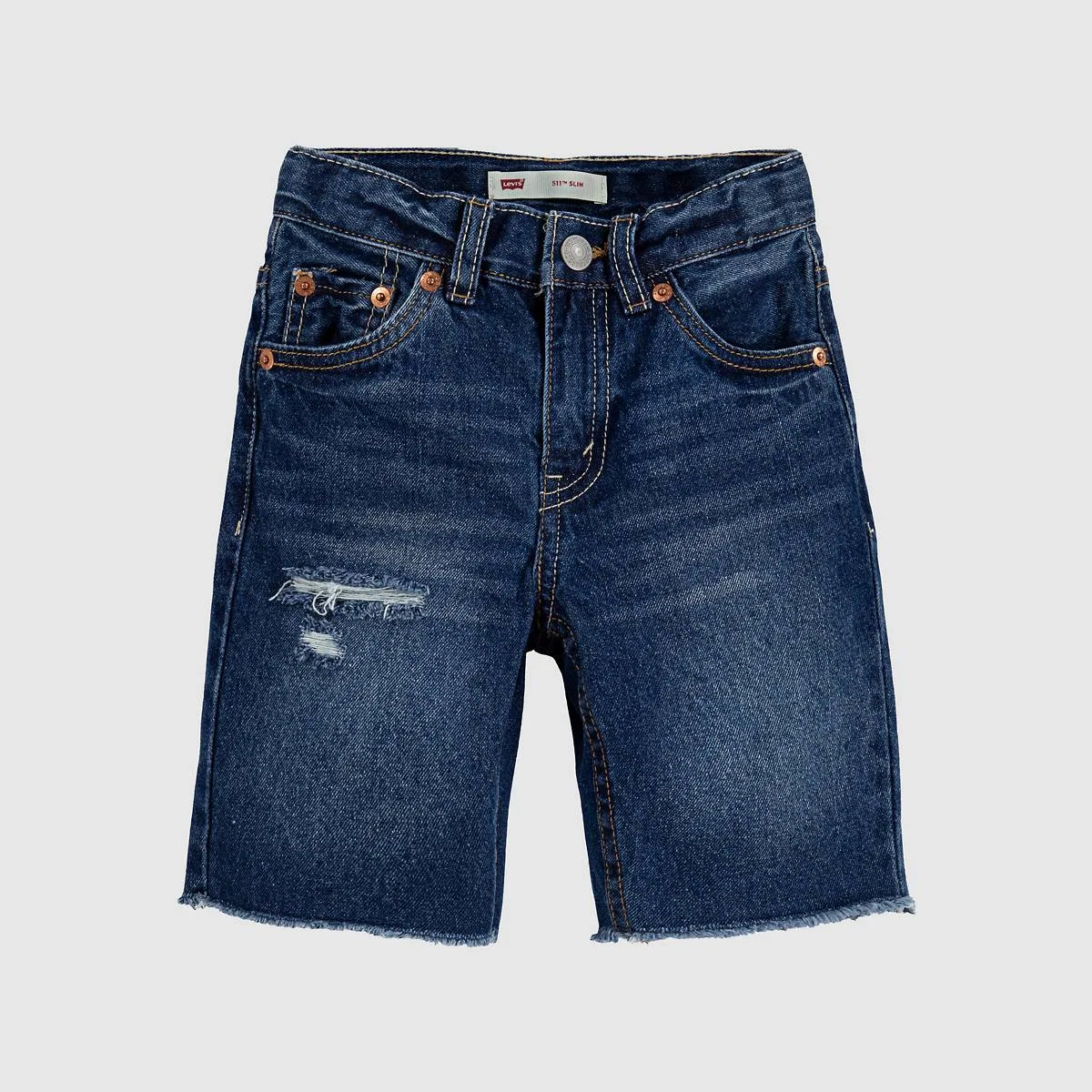 Шорты 511 для мальчиков 4-7 лет Levi's, Marcy Ave - Blue — фото 4